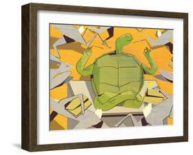 Slow! 2009-A Richard Allen-Framed Giclee Print