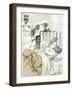 'Slow Asphyxiation', 1916-Louis Raemaekers-Framed Giclee Print