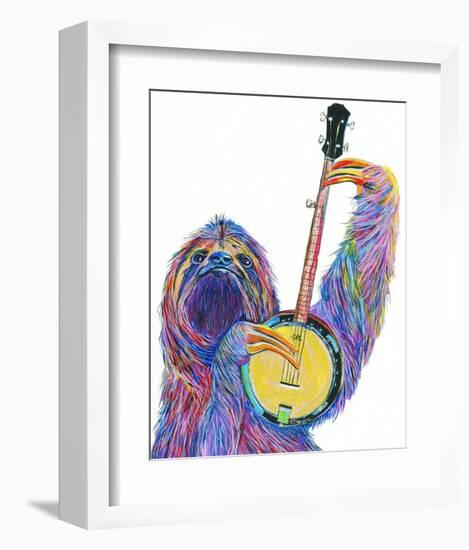 Slow Banjo-Melissa Symons-Framed Art Print