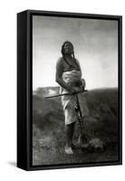 Slow Bull, Ogala Sioux Medicine Man, 1907-Science Source-Framed Stretched Canvas