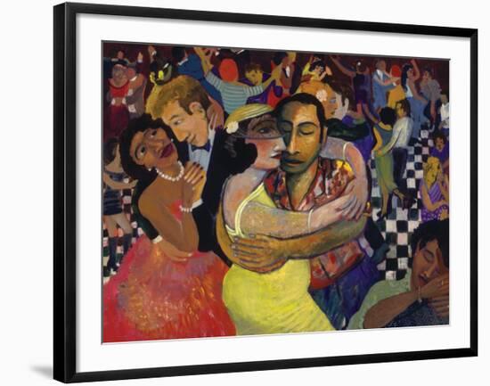 Slow Dancing-Sharon Kennedy-Framed Art Print