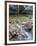 Slow Exposure of Water Flowing Below Vernal Falls with Granite Boulders in the Background.-Ian Shive-Framed Photographic Print