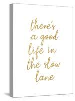 Slow Lane-Joni Whyte-Stretched Canvas
