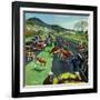 "Slow Mooving Traffic", April 11, 1953-Ben Kimberly Prins-Framed Giclee Print