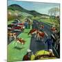 "Slow Mooving Traffic", April 11, 1953-Ben Kimberly Prins-Mounted Giclee Print