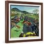 "Slow Mooving Traffic", April 11, 1953-Ben Kimberly Prins-Framed Giclee Print