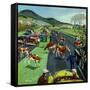 "Slow Mooving Traffic", April 11, 1953-Ben Kimberly Prins-Framed Stretched Canvas