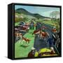 "Slow Mooving Traffic", April 11, 1953-Ben Kimberly Prins-Framed Stretched Canvas