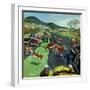 "Slow Mooving Traffic", April 11, 1953-Ben Kimberly Prins-Framed Premium Giclee Print