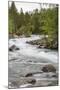 Slow Motion Blur Detail of a Raging River in Hellmebotyn, Tysfjord, Norway, Scandinavia, Europe-Michael Nolan-Mounted Photographic Print