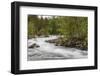 Slow Motion Blur Detail of a Raging River in Hellmebotyn, Tysfjord, Norway, Scandinavia, Europe-Michael Nolan-Framed Photographic Print