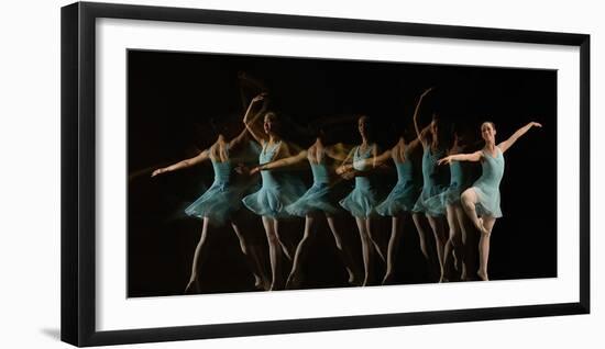 Slow Motion-Al-Framed Photographic Print