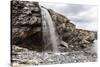 Slow Shutter Speed Capture of a Waterfall at Ramah, Labrador, Canada, North America-Michael Nolan-Stretched Canvas