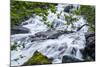 Slow Shutter Speed to Create Silky Waterfall, Hellemoboten, Norway, Scandinavia, Europe-Michael Nolan-Mounted Photographic Print