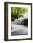 Slow Shutter Speed to Create Silky Waterfall, Hellemoboten, Norway, Scandinavia, Europe-Michael Nolan-Framed Photographic Print