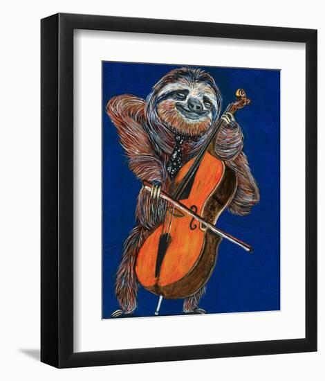 Slow Yo Ma-Melissa Symons-Framed Art Print