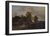 Slucie Gate on the River Western, c1832-Alfred Stannard-Framed Giclee Print