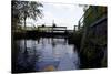 Sluice at Lennartsfors in the Dalsland Canal, in the Lelång Lake, Dalsland, Värmlands län, Sweden-Andrea Lang-Stretched Canvas