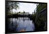 Sluice at Lennartsfors in the Dalsland Canal, in the Lelång Lake, Dalsland, Värmlands län, Sweden-Andrea Lang-Framed Photographic Print