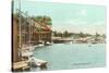 Sluice Dock, Guilford, Connecticut-null-Stretched Canvas