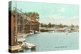 Sluice Dock, Guilford, Connecticut-null-Stretched Canvas