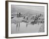 Sluicing on Number Two Claim at Anvil Creek Nome Alaska During the Gold Rush-Hegg-Framed Photographic Print