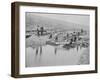 Sluicing on Number Two Claim at Anvil Creek Nome Alaska During the Gold Rush-Hegg-Framed Photographic Print
