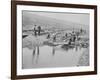 Sluicing on Number Two Claim at Anvil Creek Nome Alaska During the Gold Rush-Hegg-Framed Photographic Print