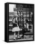 Slum Children in Notting Hill Section-Terence Spencer-Framed Stretched Canvas