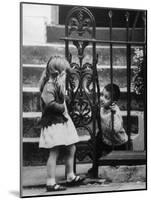 Slum Children in Notting Hill Section-Terence Spencer-Mounted Photographic Print