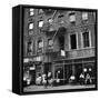 Slum Conditions Showing Apartments with Broken Windows-Ralph Morse-Framed Stretched Canvas