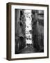 Slum Street with Laundry Hanging Between Buildings-Alfred Eisenstaedt-Framed Photographic Print