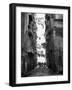 Slum Street with Laundry Hanging Between Buildings-Alfred Eisenstaedt-Framed Photographic Print