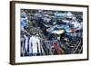 Slum Washing Ghats, Mumbai (Bombay), Maharashtra, India, Asia-James Strachan-Framed Photographic Print