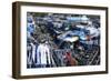 Slum Washing Ghats, Mumbai (Bombay), Maharashtra, India, Asia-James Strachan-Framed Photographic Print