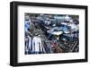 Slum Washing Ghats, Mumbai (Bombay), Maharashtra, India, Asia-James Strachan-Framed Photographic Print