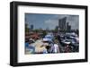 Slum Washing Ghats Surrounded by Expensive Residential Developments, Mumbai (Bombay), Maharashtra-James Strachan-Framed Photographic Print