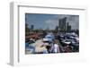 Slum Washing Ghats Surrounded by Expensive Residential Developments, Mumbai (Bombay), Maharashtra-James Strachan-Framed Photographic Print