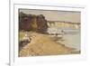 Slumbering sea, Mentone-Tom Roberts-Framed Giclee Print