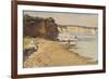 Slumbering sea, Mentone-Tom Roberts-Framed Giclee Print