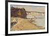 Slumbering sea, Mentone-Tom Roberts-Framed Giclee Print