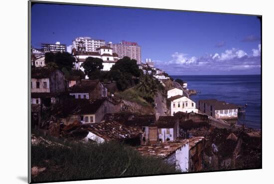 Slums of Salvador, State of Bahia, Brazil-Alfred Eisenstaedt-Mounted Photographic Print