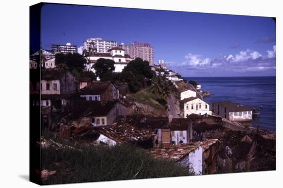 Slums of Salvador, State of Bahia, Brazil-Alfred Eisenstaedt-Stretched Canvas