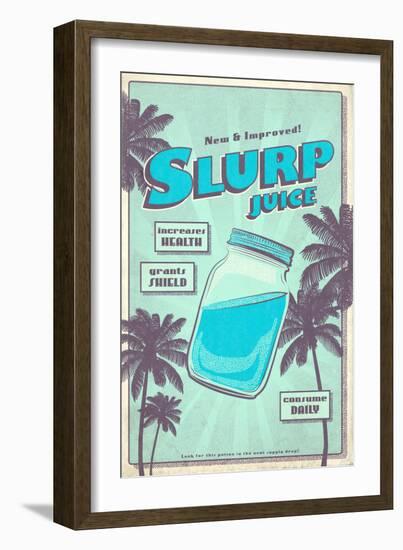 Slurp Juice-null-Framed Premium Giclee Print