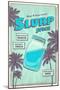 Slurp Juice-null-Mounted Premium Giclee Print