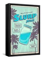 Slurp Juice-null-Framed Stretched Canvas