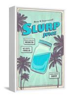 Slurp Juice-null-Framed Stretched Canvas