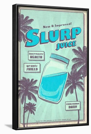 Slurp Juice-null-Framed Poster