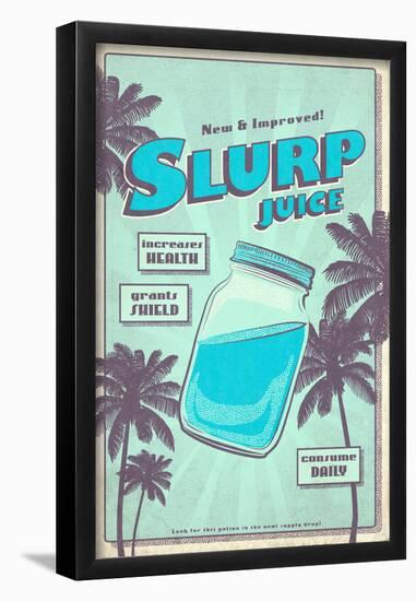 Slurp Juice-null-Framed Poster