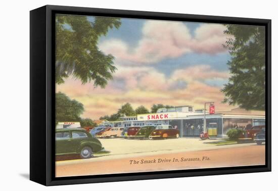 Smack Drive-In, Roadside Retro, Sarasota, Florida-null-Framed Stretched Canvas